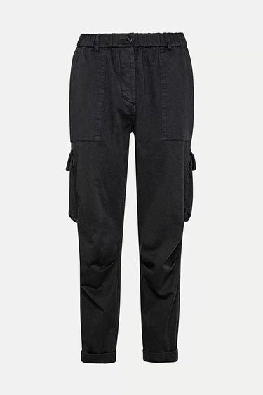 Frosted Cotton Twill Cargo Pants-Pant-forte_forte-Debs Boutique